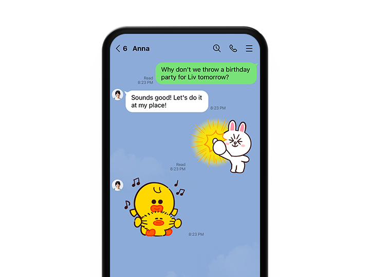 LINE 文件传输功能